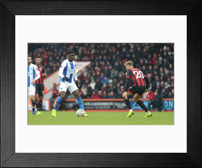 Framed Print : FA Cup Third Round: AFC Bournemouth vs. Brighton and Hove Albion - Intense Match Action at Vitality Stadium (05.01.2019) Framed Print : FA Cup Third Round: AFC Bournemouth vs. Brighton and Hove Albion - Intense Match Action at Vitality Stadium (05.01.2019)