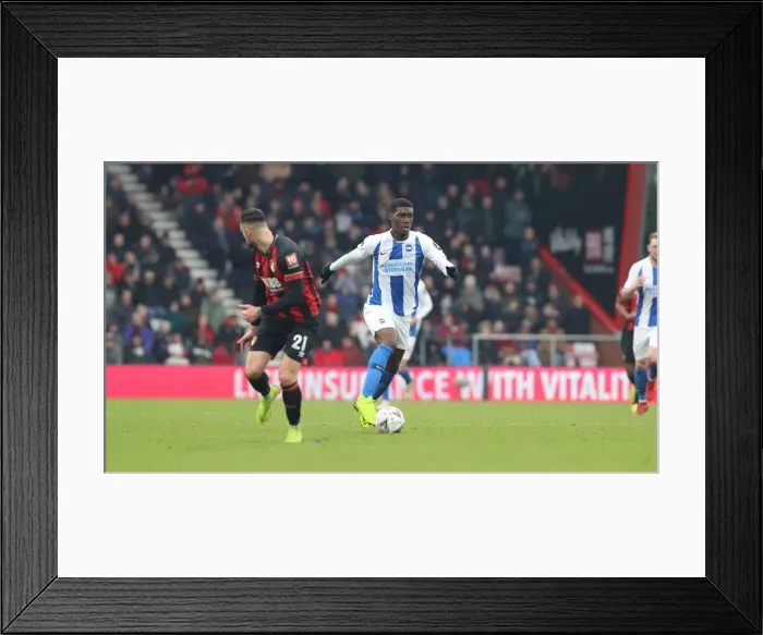 Framed Print : FA Cup Third Round: AFC Bournemouth vs. Brighton and Hove Albion - Intense Moment at Vitality Stadium (05JAN19) Framed Print : FA Cup Third Round: AFC Bournemouth vs. Brighton and Hove Albion - Intense Moment at Vitality Stadium (05JAN19)