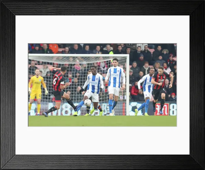 Framed Print : FA Cup 3rd Round: Brighton and Hove Albion vs. AFC Bournemouth Clash at Vitality Stadium (05.01.19) Framed Print : FA Cup 3rd Round: Brighton and Hove Albion vs. AFC Bournemouth Clash at Vitality Stadium (05.01.19)
