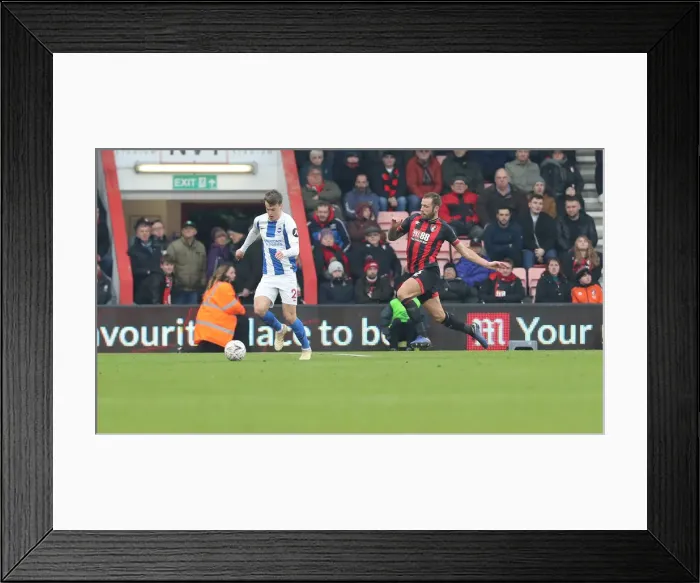 Framed Print : FA Cup Third Round: AFC Bournemouth vs. Brighton and Hove Albion - Intense Match Action at Vitality Stadium (05Jan19) Framed Print : FA Cup Third Round: AFC Bournemouth vs. Brighton and Hove Albion - Intense Match Action at Vitality Stadium (05Jan19)