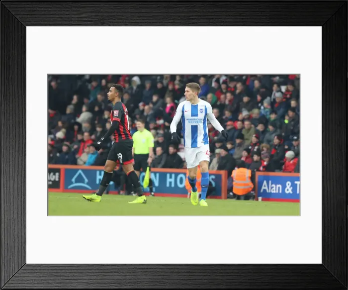 Framed Print : Brighton and Hove Albion vs AFC Bournemouth: FA Cup 3rd Round Clash at Vitality Stadium (05.01.19)