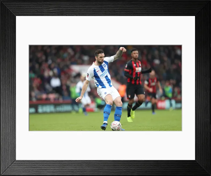 Framed Print : FA Cup Third Round: AFC Bournemouth vs. Brighton and Hove Albion - Clash at Vitality Stadium (05Jan19) Framed Print : FA Cup Third Round: AFC Bournemouth vs. Brighton and Hove Albion - Clash at Vitality Stadium (05Jan19)