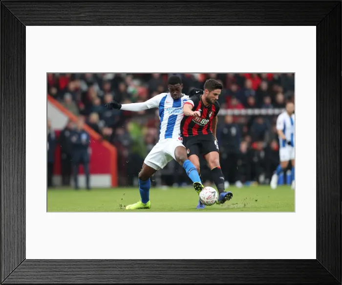 Framed Print : FA Cup Third Round: AFC Bournemouth vs. Brighton and Hove Albion (5 January 2019) - Intense Match Action at Vitality Stadium Framed Print : FA Cup Third Round: AFC Bournemouth vs. Brighton and Hove Albion (5 January 2019) - Intense Match Action at Vitality Stadium