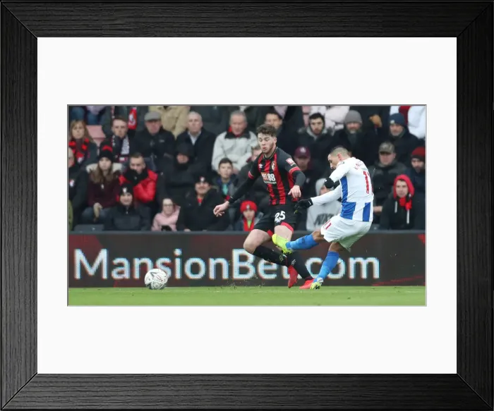 Framed Print : FA Cup Third Round: AFC Bournemouth vs. Brighton and Hove Albion, 5th January 2019 - Intense Match Action at Vitality Stadium Framed Print : FA Cup Third Round: AFC Bournemouth vs. Brighton and Hove Albion, 5th January 2019 - Intense Match Action at Vitality Stadium