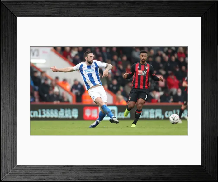 Framed Print : FA Cup Third Round: AFC Bournemouth vs. Brighton and Hove Albion - Intense Match Action at Vitality Stadium (05Jan19) Framed Print : FA Cup Third Round: AFC Bournemouth vs. Brighton and Hove Albion - Intense Match Action at Vitality Stadium (05Jan19)