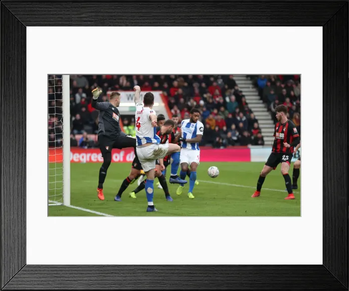 Framed Print : FA Cup Third Round: AFC Bournemouth vs. Brighton and Hove Albion, 5th January 2019 - Intense Match Action at Vitality Stadium Framed Print : FA Cup Third Round: AFC Bournemouth vs. Brighton and Hove Albion, 5th January 2019 - Intense Match Action at Vitality Stadium