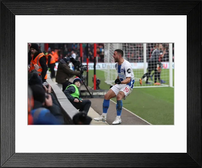 Framed Print : FA Cup Third Round: AFC Bournemouth vs. Brighton and Hove Albion, 5th January 2019 - Intense Match Action at Vitality Stadium Framed Print : FA Cup Third Round: AFC Bournemouth vs. Brighton and Hove Albion, 5th January 2019 - Intense Match Action at Vitality Stadium
