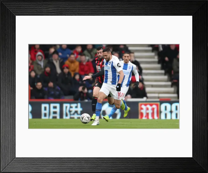 Framed Print : FA Cup 3rd Round: Brighton and Hove Albion vs. AFC Bournemouth Clash at Vitality Stadium (05.01.19) Framed Print : FA Cup 3rd Round: Brighton and Hove Albion vs. AFC Bournemouth Clash at Vitality Stadium (05.01.19)