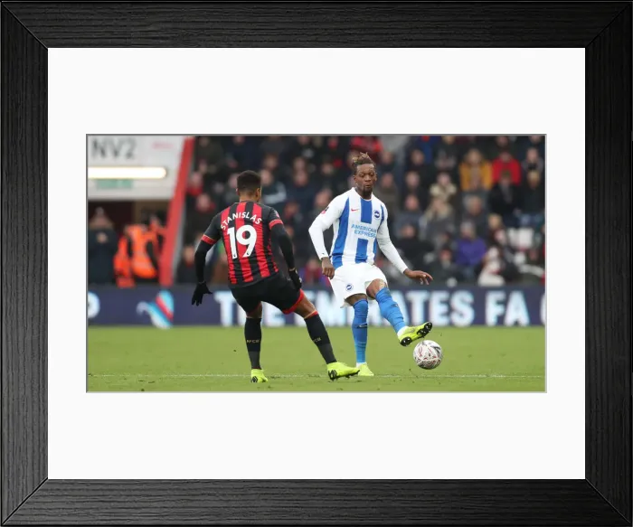 Framed Print : FA Cup Third Round: AFC Bournemouth vs. Brighton and Hove Albion (5 January 2019) - Intense Match Action at Vitality Stadium Framed Print : FA Cup Third Round: AFC Bournemouth vs. Brighton and Hove Albion (5 January 2019) - Intense Match Action at Vitality Stadium