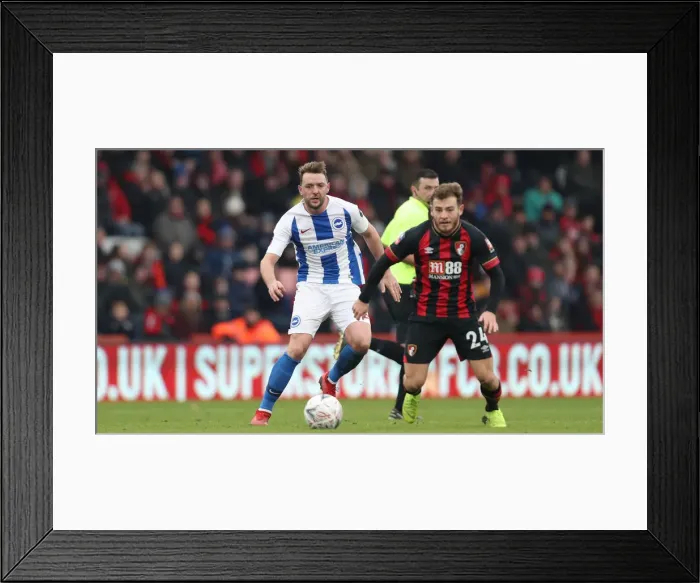 Framed Print : FA Cup Third Round: AFC Bournemouth vs. Brighton and Hove Albion, 5th January 2019 Framed Print : FA Cup Third Round: AFC Bournemouth vs. Brighton and Hove Albion, 5th January 2019