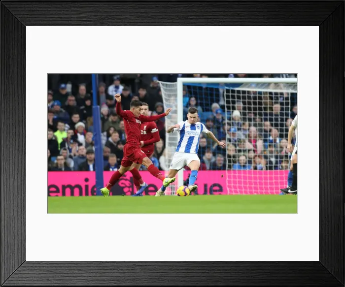 Framed Print : Premier League Showdown: Brighton and Hove Albion vs Liverpool at American Express Community Stadium (January 9, 2019) Framed Print : Premier League Showdown: Brighton and Hove Albion vs Liverpool at American Express Community Stadium (January 9, 2019)