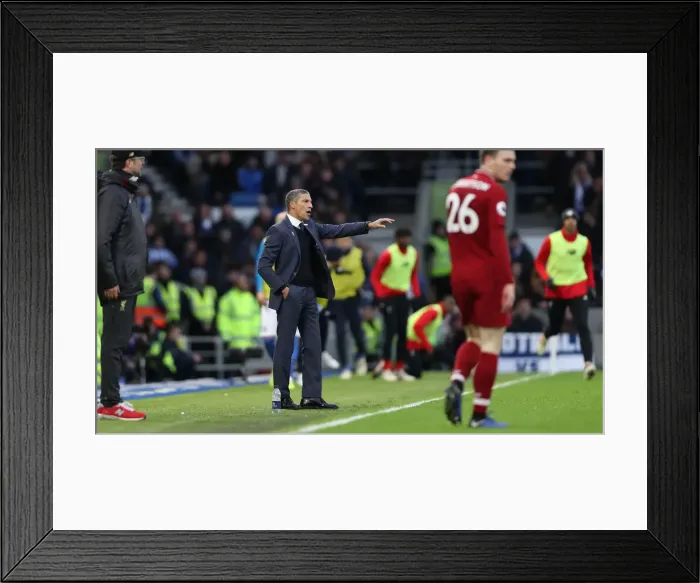 Framed Print : Brighton and Hove Albion vs Liverpool: Premier League Showdown at American Express Community Stadium (January 9, 2019) Framed Print : Brighton and Hove Albion vs Liverpool: Premier League Showdown at American Express Community Stadium (January 9, 2019)