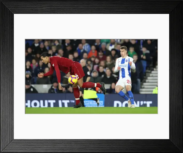 Framed Print : Brighton and Hove Albion vs Liverpool: Premier League Showdown at American Express Community Stadium (January 9, 2019) Framed Print : Brighton and Hove Albion vs Liverpool: Premier League Showdown at American Express Community Stadium (January 9, 2019)