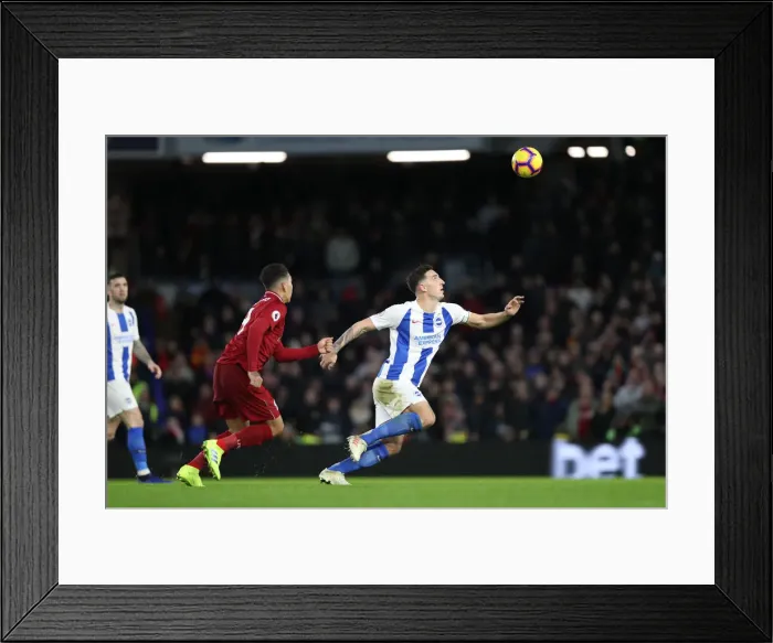 Framed Print : Intense Premier League Showdown: Brighton & Hove Albion vs. Liverpool (January 9, 2019) Framed Print : Intense Premier League Showdown: Brighton & Hove Albion vs. Liverpool (January 9, 2019)