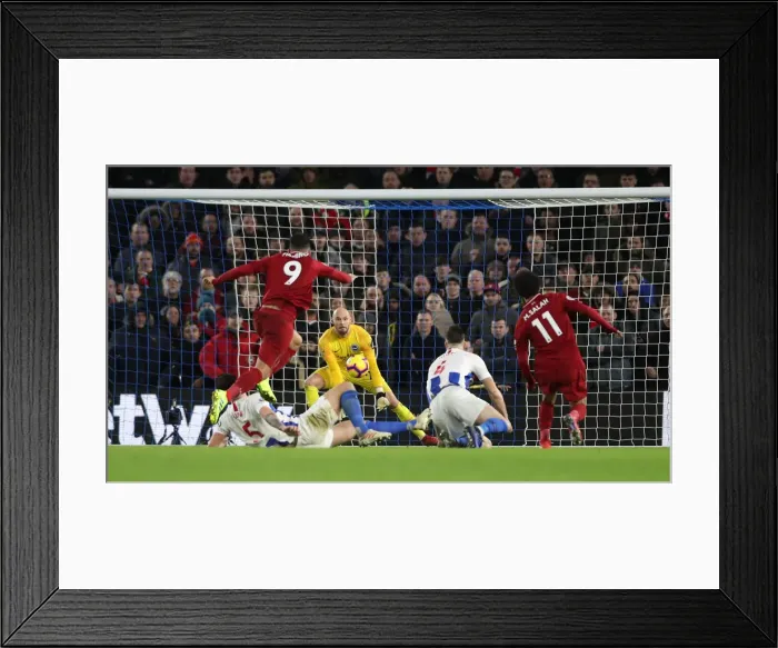 Framed Print : Premier League Showdown: Brighton & Hove Albion vs. Liverpool (January 9, 2019) - American Express Community Stadium Framed Print : Premier League Showdown: Brighton & Hove Albion vs. Liverpool (January 9, 2019) - American Express Community Stadium