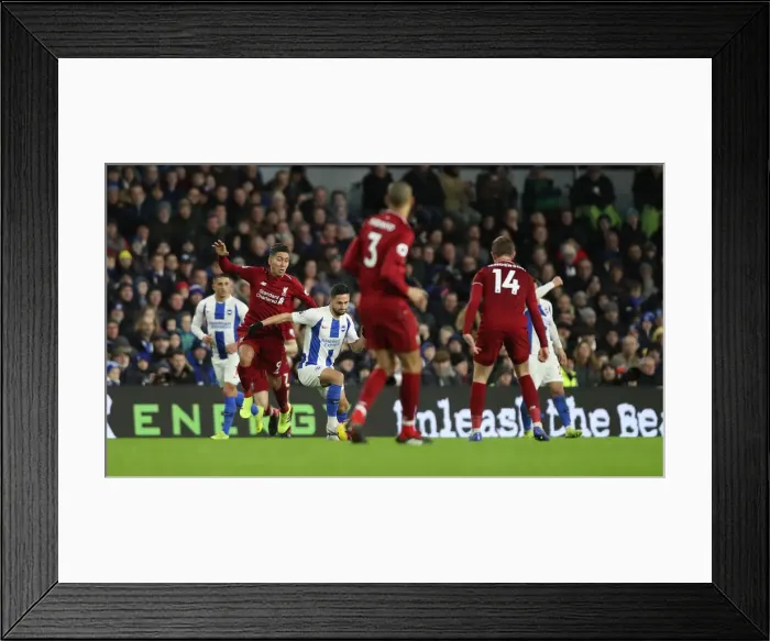 Framed Print : Brighton and Hove Albion vs. Liverpool: Premier League Showdown at American Express Community Stadium (January 9, 2019) Framed Print : Brighton and Hove Albion vs. Liverpool: Premier League Showdown at American Express Community Stadium (January 9, 2019)