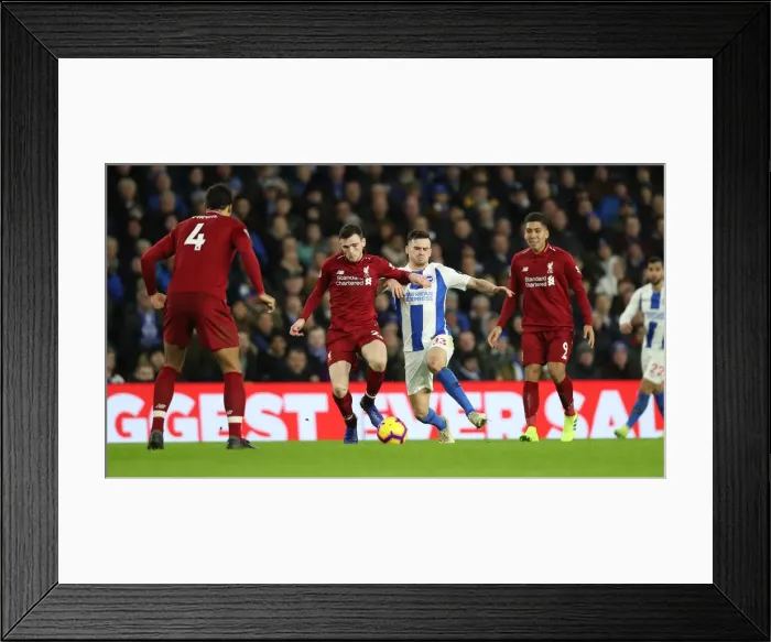 Framed Print : Intense Premier League Showdown: Brighton & Hove Albion vs. Liverpool (January 9, 2019) Framed Print : Intense Premier League Showdown: Brighton & Hove Albion vs. Liverpool (January 9, 2019)