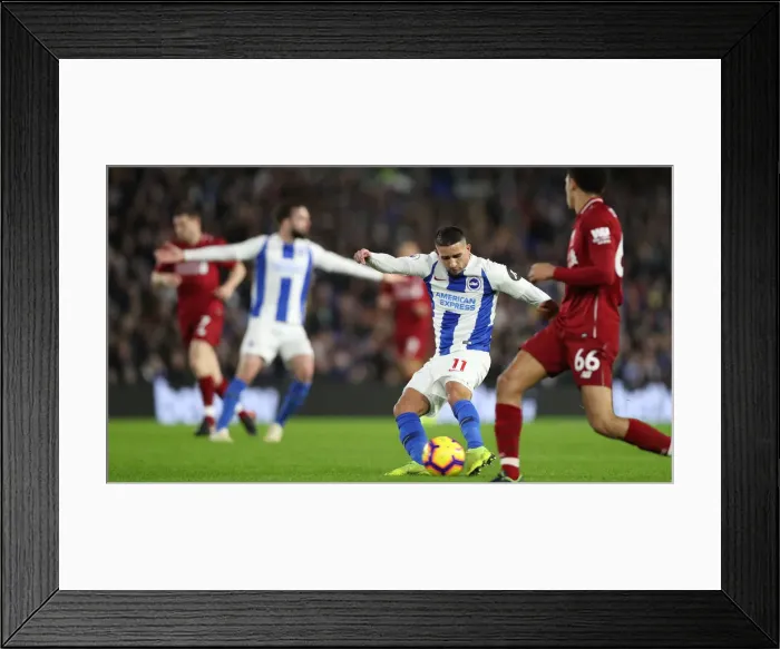 Framed Print : Intense Premier League Showdown: Brighton & Hove Albion vs. Liverpool (January 9, 2019) Framed Print : Intense Premier League Showdown: Brighton & Hove Albion vs. Liverpool (January 9, 2019)