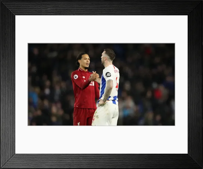 Framed Print : Shane Duffy Defending: Brighton and Hove Albion vs Liverpool (January 2019) - Premier League Clash Framed Print : Shane Duffy Defending: Brighton and Hove Albion vs Liverpool (January 2019) - Premier League Clash