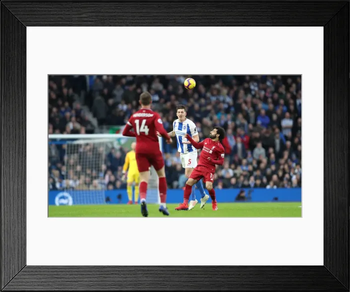 Framed Print : Intense Premier League Showdown: Brighton & Hove Albion vs. Liverpool (January 9, 2019) Framed Print : Intense Premier League Showdown: Brighton & Hove Albion vs. Liverpool (January 9, 2019)