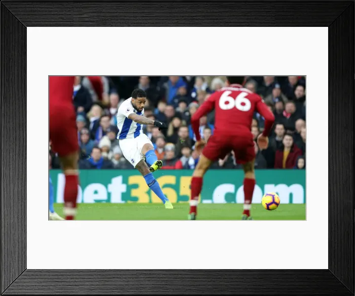 Framed Print : Brighton and Hove Albion vs Liverpool: Premier League Showdown at American Express Community Stadium (January 9, 2019) Framed Print : Brighton and Hove Albion vs Liverpool: Premier League Showdown at American Express Community Stadium (January 9, 2019)