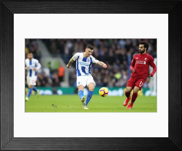 Framed Print : Premier League Showdown: Brighton & Hove Albion vs. Liverpool at American Express Community Stadium (January 9, 2019) Framed Print : Premier League Showdown: Brighton & Hove Albion vs. Liverpool at American Express Community Stadium (January 9, 2019)