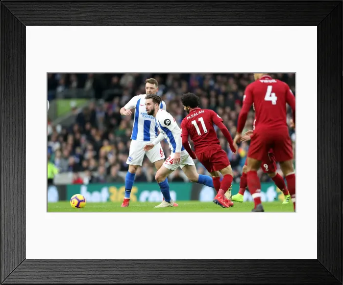 Framed Print : Brighton and Hove Albion vs Liverpool: Premier League Showdown at American Express Community Stadium (January 9, 2019) Framed Print : Brighton and Hove Albion vs Liverpool: Premier League Showdown at American Express Community Stadium (January 9, 2019)