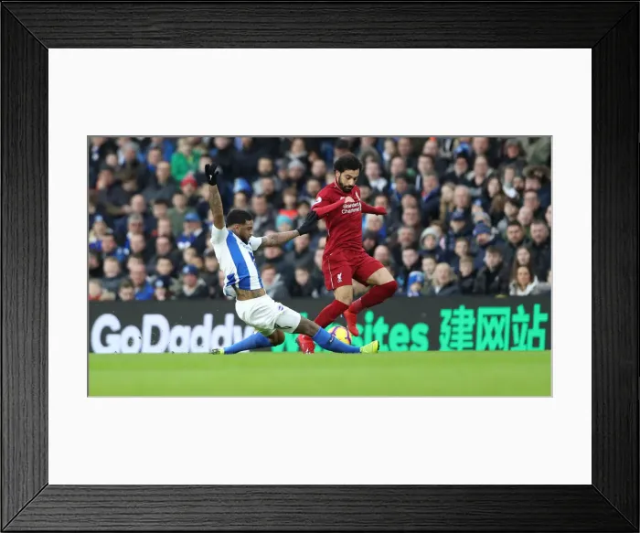 Framed Print : Brighton and Hove Albion vs. Liverpool: A Premier League Showdown at American Express Community Stadium (January 9, 2019) Framed Print : Brighton and Hove Albion vs. Liverpool: A Premier League Showdown at American Express Community Stadium (January 9, 2019)