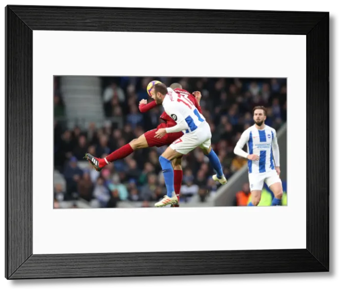 Framed Print : Brighton and Hove Albion vs Liverpool: Premier League Showdown at American Express Community Stadium (January 9, 2019) Framed Print : Brighton and Hove Albion vs Liverpool: Premier League Showdown at American Express Community Stadium (January 9, 2019)