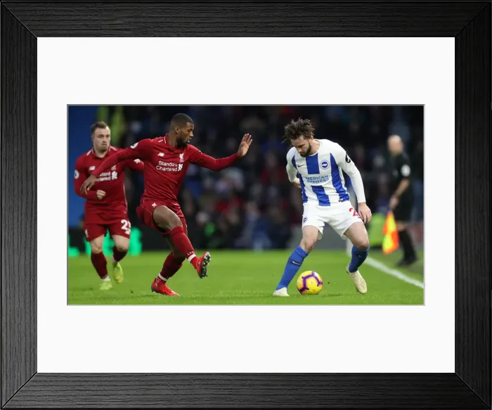 Framed Print : Intense Premier League Showdown: Brighton & Hove Albion vs. Liverpool (January 9, 2019) Framed Print : Intense Premier League Showdown: Brighton & Hove Albion vs. Liverpool (January 9, 2019)