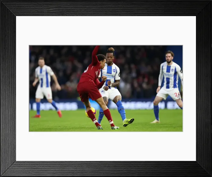 Framed Print : Intense Premier League Showdown: Brighton & Hove Albion vs. Liverpool (January 9, 2019) Framed Print : Intense Premier League Showdown: Brighton & Hove Albion vs. Liverpool (January 9, 2019)