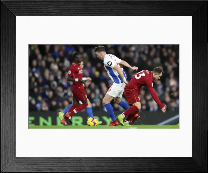 Framed Print : Brighton and Hove Albion vs Liverpool: Premier League Showdown at American Express Community Stadium (January 9, 2019) Framed Print : Brighton and Hove Albion vs Liverpool: Premier League Showdown at American Express Community Stadium (January 9, 2019)