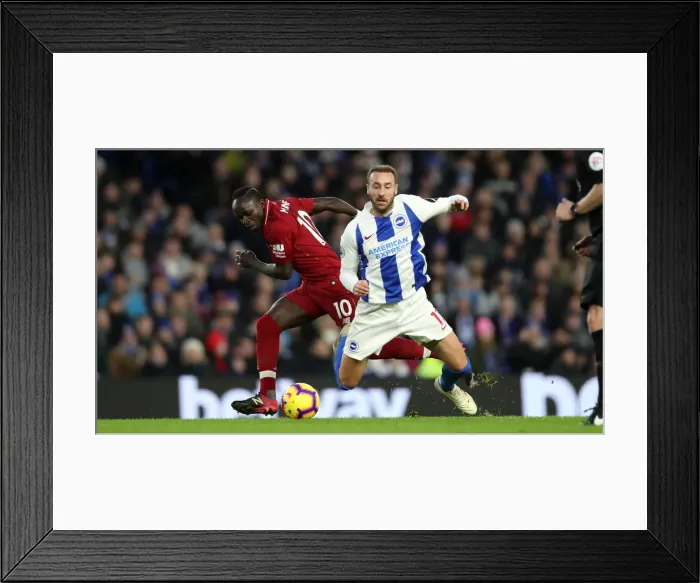 Framed Print : Brighton and Hove Albion vs Liverpool: Premier League Showdown at American Express Community Stadium (January 9, 2019) Framed Print : Brighton and Hove Albion vs Liverpool: Premier League Showdown at American Express Community Stadium (January 9, 2019)