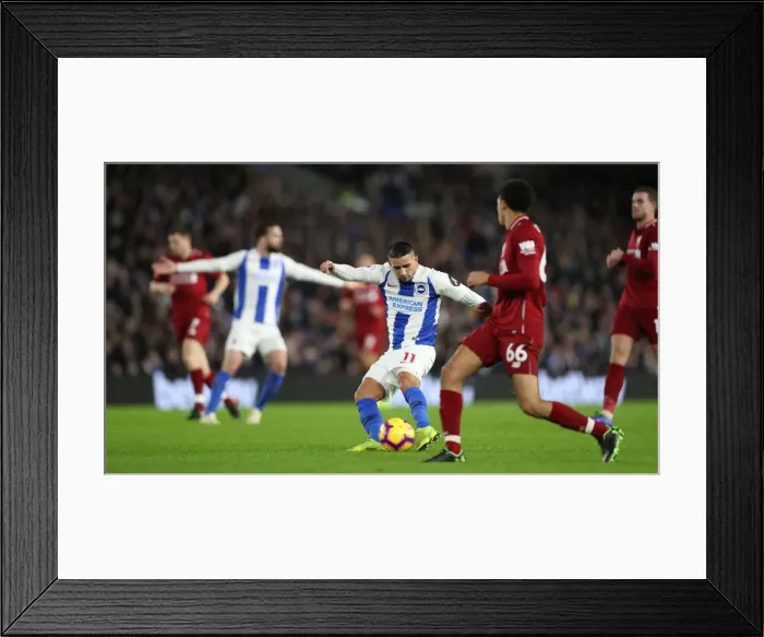 Framed Print : Brighton and Hove Albion vs Liverpool: Premier League Showdown at American Express Community Stadium (January 9, 2019) Framed Print : Brighton and Hove Albion vs Liverpool: Premier League Showdown at American Express Community Stadium (January 9, 2019)