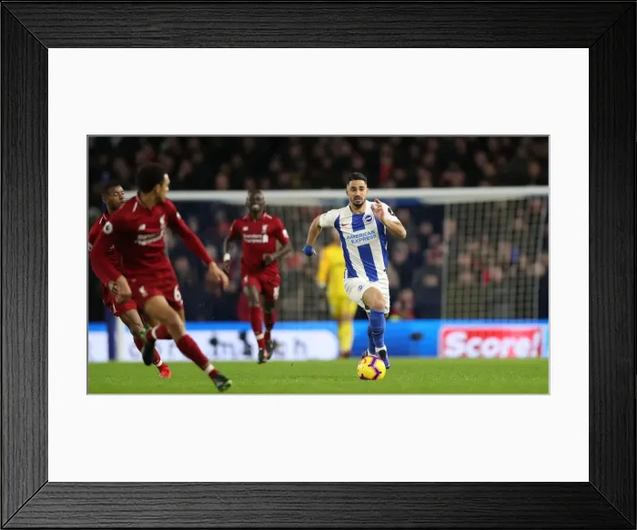 Framed Print : Brighton and Hove Albion vs Liverpool: Premier League Showdown at American Express Community Stadium (January 9, 2019) Framed Print : Brighton and Hove Albion vs Liverpool: Premier League Showdown at American Express Community Stadium (January 9, 2019)