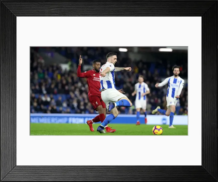 Framed Print : Brighton and Hove Albion vs Liverpool: Premier League Showdown at American Express Community Stadium (January 9, 2019) Framed Print : Brighton and Hove Albion vs Liverpool: Premier League Showdown at American Express Community Stadium (January 9, 2019)