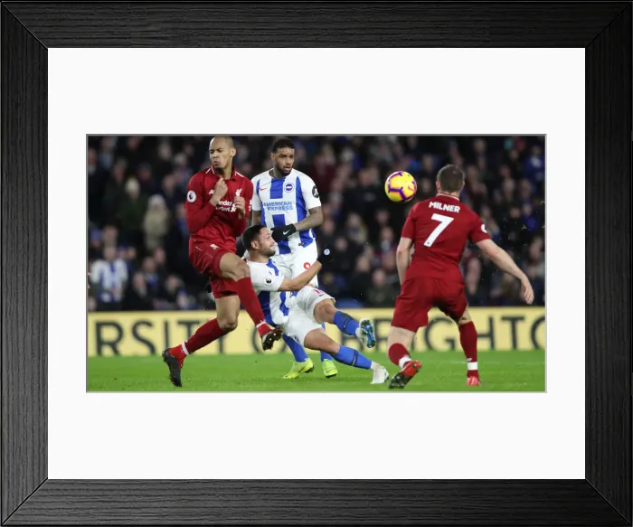 Framed Print : Brighton and Hove Albion vs. Liverpool: Premier League Showdown at American Express Community Stadium (January 9, 2019) Framed Print : Brighton and Hove Albion vs. Liverpool: Premier League Showdown at American Express Community Stadium (January 9, 2019)