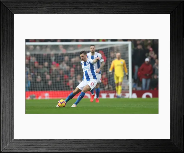 Framed Print : Premier League Showdown: Manchester United vs. Brighton and Hove Albion (19Jan19)