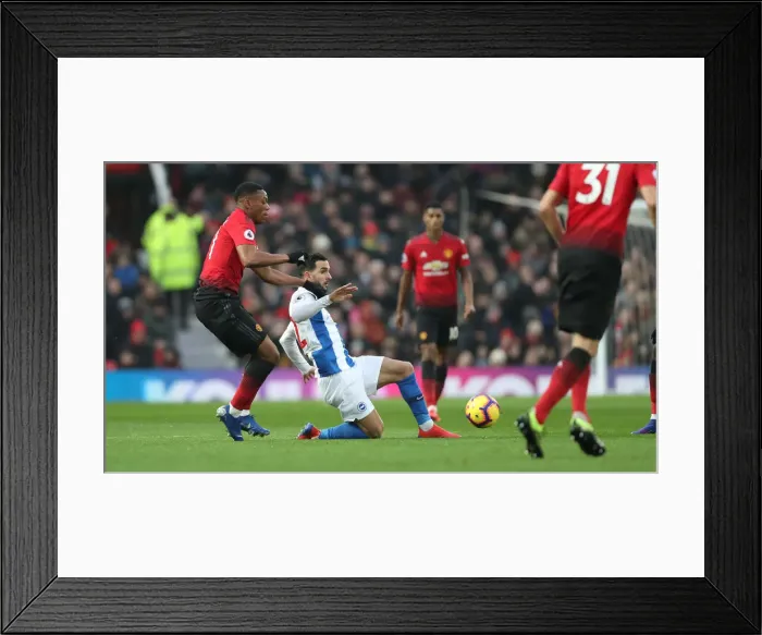 Framed Print : Premier League Showdown: Manchester United vs. Brighton and Hove Albion (19Jan19) Framed Print : Premier League Showdown: Manchester United vs. Brighton and Hove Albion (19Jan19)