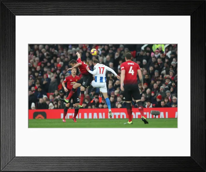 Framed Print : Manchester United vs. Brighton and Hove Albion: Premier League Showdown at Old Trafford (19Jan19) Framed Print : Manchester United vs. Brighton and Hove Albion: Premier League Showdown at Old Trafford (19Jan19)