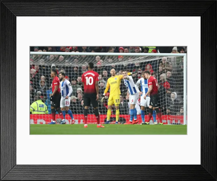 Framed Print : Premier League Showdown: Manchester United vs. Brighton and Hove Albion (19Jan19) Framed Print : Premier League Showdown: Manchester United vs. Brighton and Hove Albion (19Jan19)