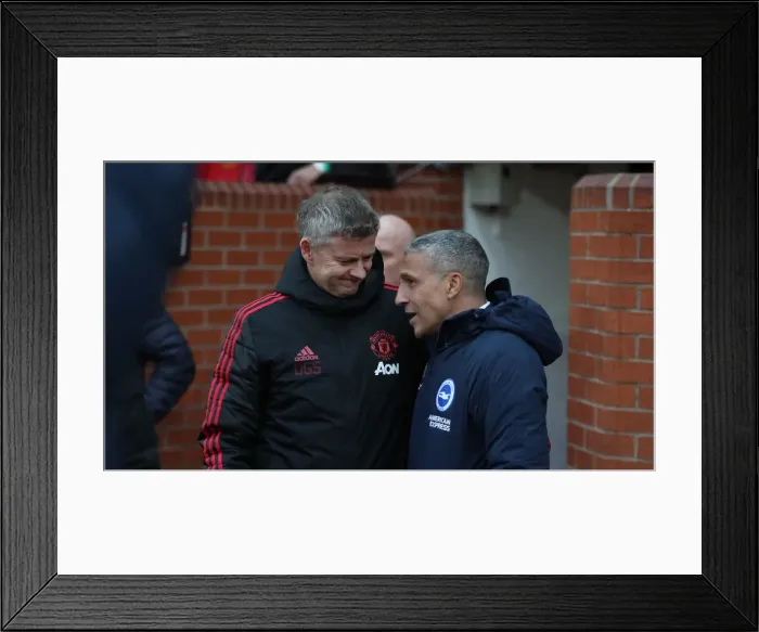 Framed Print : Premier League Showdown: Manchester United vs. Brighton and Hove Albion (19Jan19) Framed Print : Premier League Showdown: Manchester United vs. Brighton and Hove Albion (19Jan19)