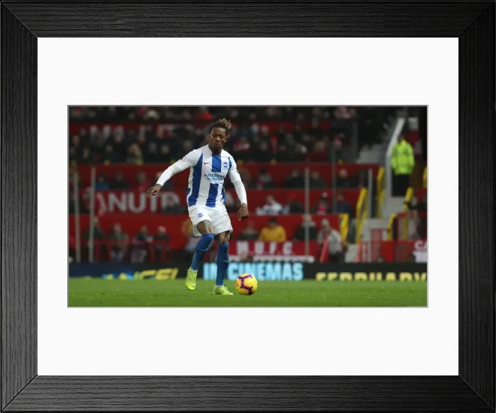 Framed Print : Premier League Showdown: Manchester United vs. Brighton and Hove Albion (19Jan19)