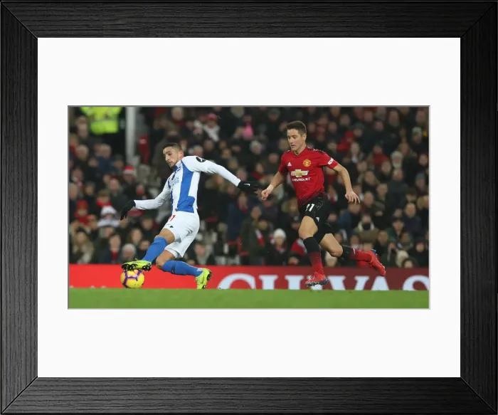 Framed Print : Premier League Showdown: Manchester United vs. Brighton and Hove Albion (19Jan19)