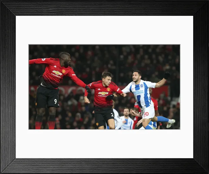 Framed Print : Premier League Showdown: Manchester United vs. Brighton and Hove Albion (19Jan19) Framed Print : Premier League Showdown: Manchester United vs. Brighton and Hove Albion (19Jan19)