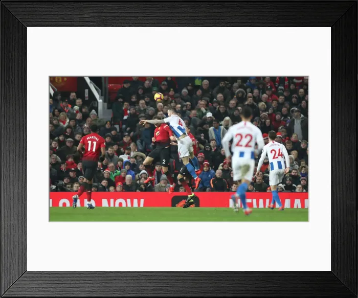Framed Print : Premier League Showdown: Manchester United vs. Brighton and Hove Albion (19Jan19) Framed Print : Premier League Showdown: Manchester United vs. Brighton and Hove Albion (19Jan19)
