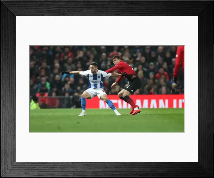 Framed Print : Premier League Showdown: Manchester United vs. Brighton and Hove Albion (19Jan19) Framed Print : Premier League Showdown: Manchester United vs. Brighton and Hove Albion (19Jan19)