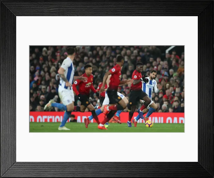 Framed Print : Premier League Showdown: Manchester United vs. Brighton and Hove Albion (19Jan19) Framed Print : Premier League Showdown: Manchester United vs. Brighton and Hove Albion (19Jan19)