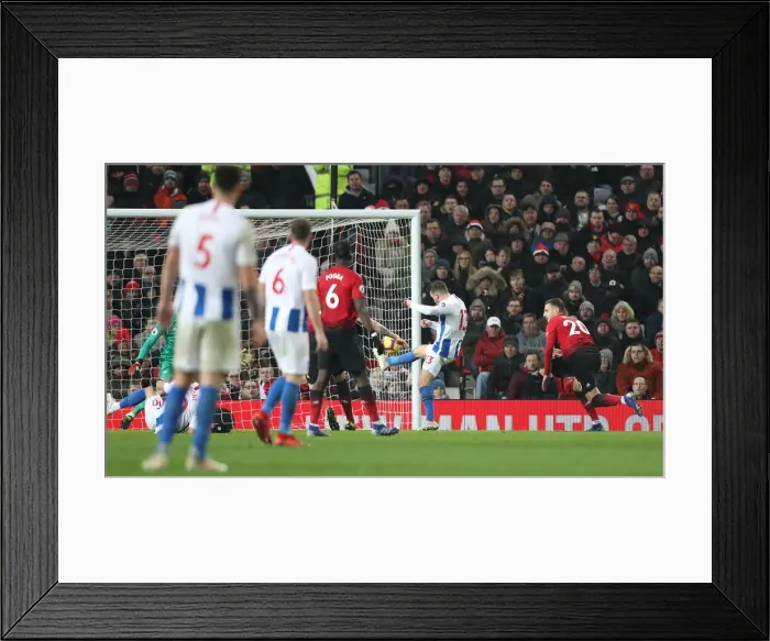 Framed Print : Premier League Showdown: Manchester United vs. Brighton and Hove Albion (19Jan19) Framed Print : Premier League Showdown: Manchester United vs. Brighton and Hove Albion (19Jan19)