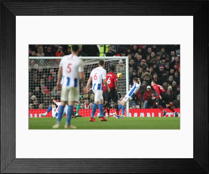 Framed Print : Premier League Showdown: Manchester United vs. Brighton and Hove Albion (19Jan19) Framed Print : Premier League Showdown: Manchester United vs. Brighton and Hove Albion (19Jan19)
